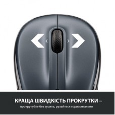 Мишка Logitech M325s Wireless Dark Silver (910-006812) - Фото