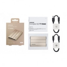 Накопитель SSD USB 3.2 2TB T7 Shield Samsung (MU-PE2T0K/EU) - Фото