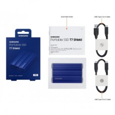 Накопитель SSD USB 3.2 2TB T7 Shield Samsung (MU-PE2T0R/EU) - Фото