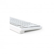 Клавіатура Vinga KB410 White - Фото