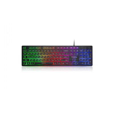 Клавіатура Vinga KB410 black