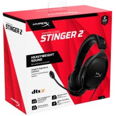 Навушники HyperX Cloud Stinger 2 Wired Black (519T1AA) - Фото