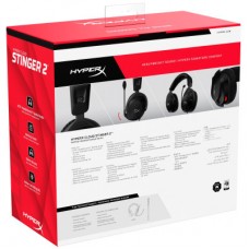 Навушники HyperX Cloud Stinger 2 Wired Black (519T1AA) - Фото