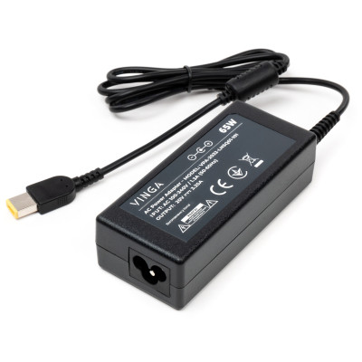 Блок живлення до ноутбука Vinga Lenovo 65 W 20 V 3.25 А square with pin (VPA-2032-LNSQ01-101)