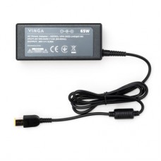 Блок живлення до ноутбука Vinga Lenovo 65 W 20 V 3.25 А square with pin (VPA-2032-LNSQ01-101) - Фото