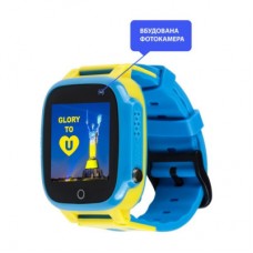 Смарт-годинник Amigo GO008 GLORY GPS Wi-Fi Blue-Yellow (976267) - Фото