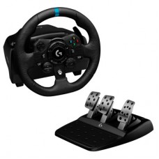 Руль Logitech G923 Racing Wheel and Pedals for Xbox One and PC Black (941-000158) - Фото