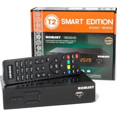 ТВ тюнер DVB-T2 Romsat T8030HD