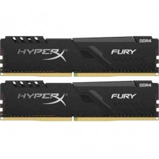 Оперативна пам'ять Kingston HyperX DDR4 16 Gb (2x8Gb) Fury Black (HX432C16FB3K2/16)