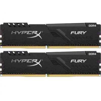 Оперативна пам'ять Kingston HyperX DDR4 16 Gb (2x8Gb) Fury Black (HX432C16FB3K2/16)