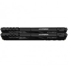 Оперативна пам'ять Kingston HyperX DDR4 16 Gb (2x8Gb) Fury Black (HX432C16FB3K2/16) - Фото