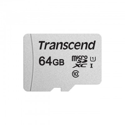 Карта памяти Transcend 64GB microSDXC class 10 UHS-I U1 (TS64GUSD300S)