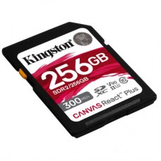 Картка пам'яті Kingston 256 GB SDXC class 10 UHS-II U3 Canvas React Plus (SDR2/256GB) - Фото