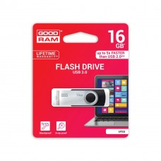 USB-флеш накопичувач GOODRAM 16 GB Twister Black USB 3.0 (UTS3-0160K0R11) - Фото