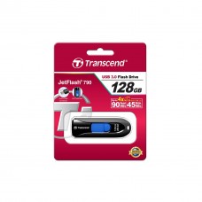 USB-флеш-накопичувач Transcend 128 GB JetFlash 790 Black USB 3.0 (TS128GJF790K) USB-флеш-накопичувач Transcend 128 GB JetFlash 790 Black USB 3.0 (TS128GJF790K) - Фото
