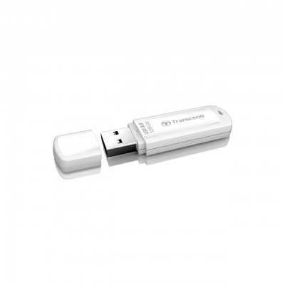 USB флеш накопитель Transcend 128GB JetFlash 730 White USB 3.0 (TS128GJF730)