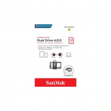 USB флешнакопичувач SANDISK 128 GB Ultra Dual Drive M3.0 USB 3.0 (SDDD3-128G-G46) - Фото