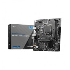 Материнская плата MSI PRO H610M-E DDR4 Материнская плата MSI PRO H610M-E DDR4