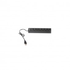 Концентратор 7 port USB 2.0 GEMBIRD (UHB-U2P7-03) - Фото