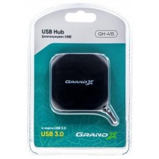 Концентратор Grand-X Travel 4 х USB3.0 (GH-415) - Фото