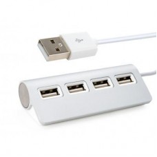 Концентратор Vinga USB 2.0 to 4*USB2.0 metal (VCPH2USB4) - Фото