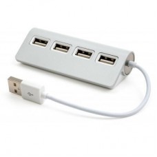 Концентратор Vinga USB 2.0 to 4*USB2.0 metal (VCPH2USB4) - Фото