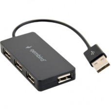 Концентратор Gembird USB 2.0 х 4 (UHB-U2P4-04) - Фото