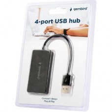 Концентратор Gembird USB 2.0 х 4 (UHB-U2P4-04) - Фото