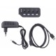 Концентратор Maxxter 4 x USB 2.0 Type-A 1m cable + 5V1A adapter (HU2A-4P-AC-02) Концентратор Maxxter 4 x USB 2.0 Type-A 1m cable + 5V1A adapter (HU2A-4P-AC-02)