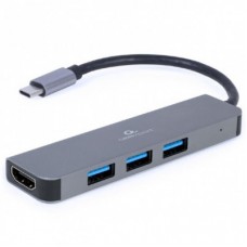 Концентратор Cablexpert USB-C 2-in-1 (A-CM-COMBO2-01) - Фото