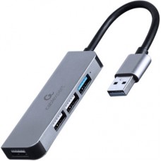 Концентратор Cablexpert USB-A to 1 х USB 3.1 Gen1 (5 Gbps), 3 х USB 2.0 (UHB-U3P1U2P3-01) - Фото