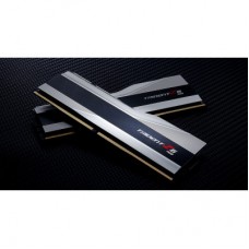 Модуль пам'яті для комп'ютера DDR5 32 GB (2x16GB) 6000 MHz Trident Z5 RGB Silver G.Skill - Фото