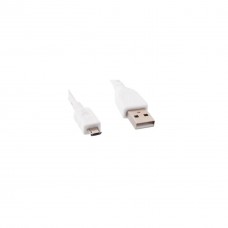 Дата кабель USB 2.0 Micro 5P to AM 1.0m Cablexpert (CCP-mUSB2-AMBM-W-1M) - Фото