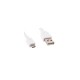 Дата кабель USB 2.0 Micro 5P to AM 1.0m Cablexpert (CCP-mUSB2-AMBM-W-1M)