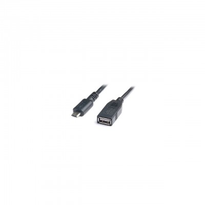 Дата кабель USB 2.0 micro 5P to AF OTG 0.1m REAL-EL (EL123500014)