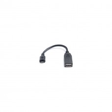 Дата кабель USB 2.0 micro 5P to AF OTG 0.1m REAL-EL (EL123500014) - Фото