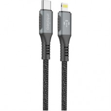 Дата кабель Type-C to Lightning 1.2m CBGPD30WTL1 30 W grey Intaleo (1283126518089) Дата кабель Type-C to Lightning 1.2m CBGPD30WTL1 30 W grey Intaleo (1283126518089) - Фото
