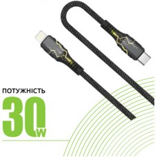 Дата кабель Type-C to Lightning 1.2m CBGPD30WTL1 30 W grey Intaleo (1283126518089) Дата кабель Type-C to Lightning 1.2m CBGPD30WTL1 30 W grey Intaleo (1283126518089) - Фото