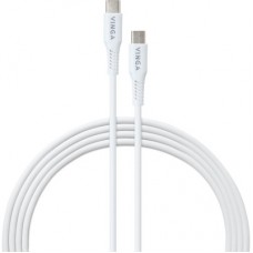 Дата кабель USB-C to USB-C 1.0m 60W TPE Vinga (VCDCCCM231) - Фото