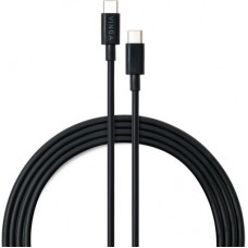 Дата кабель USB Type-C to Type-C 1.0m 60W PVC Vinga (VCDCCC31) - Фото