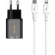 Зарядний пристрій Proda Xinrui A62 Fast Cherge 20 W + Quick Charge (PD-A62-BK) Зарядний пристрій Proda Xinrui A62 Fast Cherge 20 W + Quick Charge (PD-A62-BK)