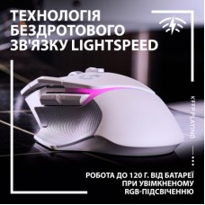 Мышка Logitech G502 X Plus Wireless White (910-006171) - Фото