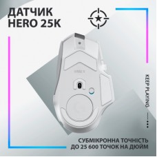 Мышка Logitech G502 X Plus Wireless White (910-006171) - Фото