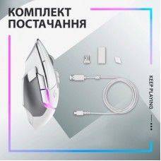 Мышка Logitech G502 X Plus Wireless White (910-006171) - Фото