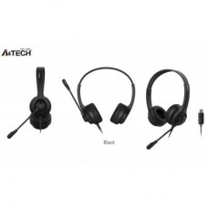 Наушники A4Tech HU-8 Black - Фото