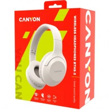 Наушники Canyon BTHS-3 Beige (CNS-CBTHS3BE) - Фото