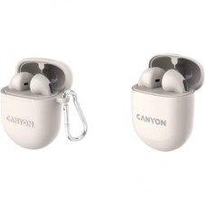 Навушники Canyon TWS-6 Beige (CNS-TWS6BE) - Фото