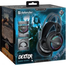 Навушники Defender Dexter RGB Black (64595) - Фото