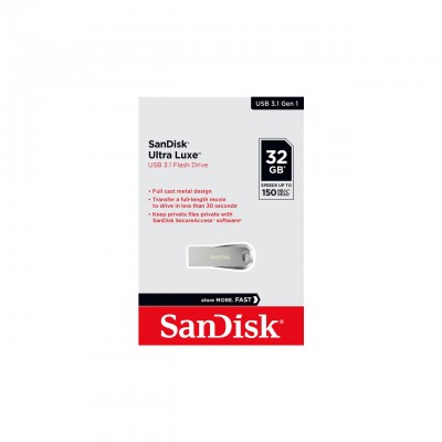 USB флеш накопитель SanDisk 32GB Ultra Luxe USB 3.1 (SDCZ74-032G-G46)