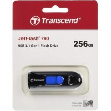 USB-флеш-накопичувач Transcend 256 GB JetFlash 790 Black USB 3.0 (TS256GJF790K) - Фото